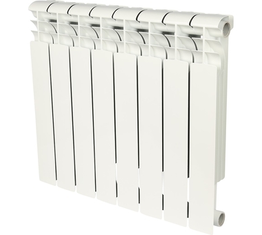 Биметаллический секционный радиатор отопления Rommer Profi Bm 350 (Bi 350-80-150) / 10 секций Биметаллический секционный радиатор отопления Rommer Profi Bm 350 (Bi 350-80-150) / 10 секций