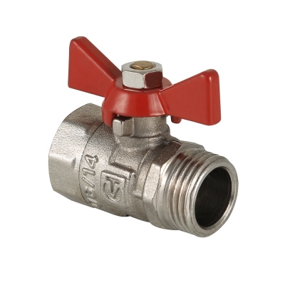 Кран шаровой VALTEC Compact 1/2 ВН, бабочка Кран шаровой VALTEC Compact 1/2 ВН, бабочка