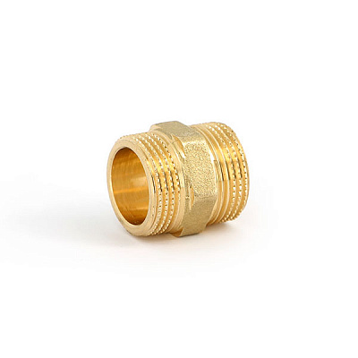 Ниппель UNI-FITT 1 1/4 наружная резьба, латунь