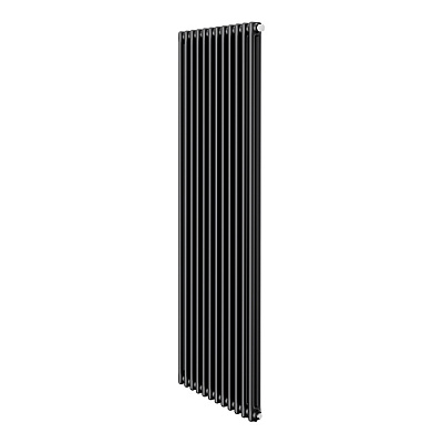 Стальной трубчатый радиатор отопления Royal Thermo Insignia VC2180 - 12 секции (черный) Стальной трубчатый радиатор отопления Royal Thermo Insignia VC2180 - 12 секции (черный)