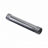 Удлинитель Stout 1/2x40мм из латуни, никелированный, резьба наружная