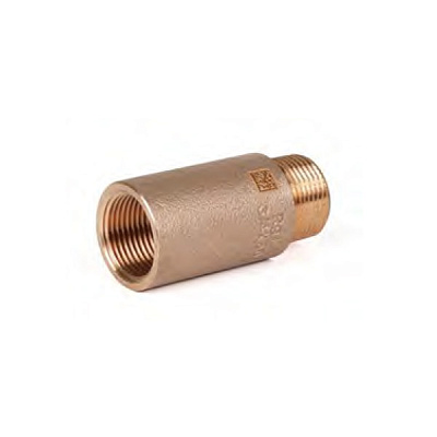 Удлинитель РЕХАУ бронзовый AURLINE, НР-ВР, R1 x Rp1 x 15 мм, RX+ (18751061015)