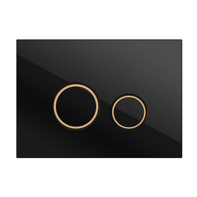 Кнопка смыва Cersanit TWINS для LINK PRO/VECTOR/LINK/HI-TEC стекло черный Кнопка смыва Cersanit TWINS для LINK PRO/VECTOR/LINK/HI-TEC стекло черный