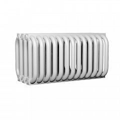 Стальной трубчатый радиатор отопления КЗТО РС 5, пятитрубный, 300 8 секций