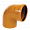 Отвод Valfex 15 градусов 160мм РЫЖИЙ нар.канализ