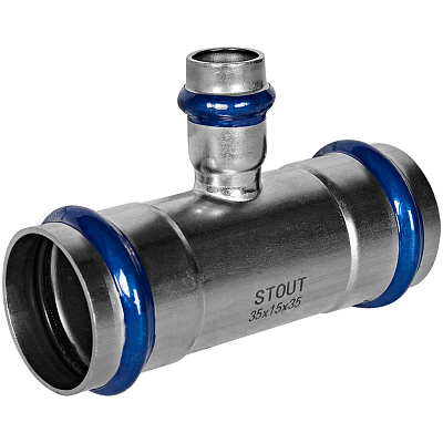 Тройник переходной Stout из нержавеющей стали 35х15х35 ВПр (SSS-2014-351535) Тройник переходной Stout из нержавеющей стали 35х15х35 ВПр (SSS-2014-351535)