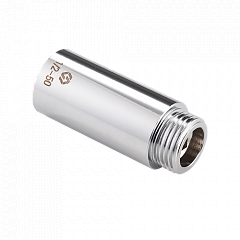 Удлинитель MVI хромированный, резьба ВР-НР 1/2 x 40 mm, DN15, латунь