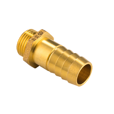 Штуцер MVI для шланга, резьба НР 1x25 mm, DN25, латунь