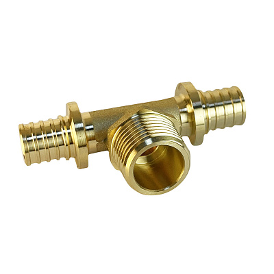 Тройник Valfex надвижной с переходом на НР для труб РЕ-Х и PE-RT 16(2,2) х 1/2 х 16(2,2) Тройник Valfex надвижной с переходом на НР для труб РЕ-Х и PE-RT 16(2,2) х 1/2 х 16(2,2)