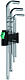 Г-образный ключ WERA 950/7 PKL Hex-Plus 1 хром, с шаром, 7 пр., 1.5/2/2.5/3/4/5/6 мм