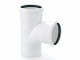 Тройник Rehau 110/110/87 max flow (гидравл. оптимизированный радиус изгиба) (арт. 11230051001)
