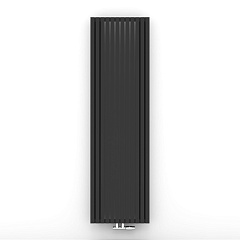 Стальной трубчатый радиатор отопления Jaga Tetra Wall H180 L033_цвет 145 (черно-серый)