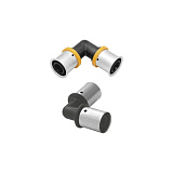 Отвод KAN-therm (уголок) PPSU с пресс-кольцом 20(2)х20(2)