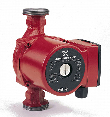 Циркуляционный насос Grundfos UPS 25-40 180 Циркуляционный насос Grundfos UPS 25-40 180