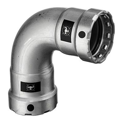 Отвод Viega Megapress 90 гр. ВВ Ду 50 - 2, модель 4216