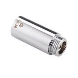 Удлинитель MVI хромированный, резьба ВР-НР 3/4 x 100 mm, DN20, латунь