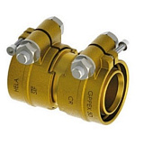 Компрессионный фитинг WAK Thermaflex - двухсторонний WAK40-40/3,7х1 1/4