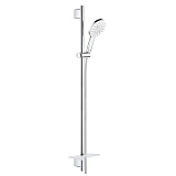Душевой гарнитур Grohe Rainshower SmartActive 130, 900 мм, белая луна