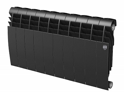 Биметаллический секционный радиатор отопления Royal Thermo Biliner 350 / Noire Sable / 10 секций Биметаллический секционный радиатор отопления Royal Thermo Biliner 350 / Noire Sable / 10 секций