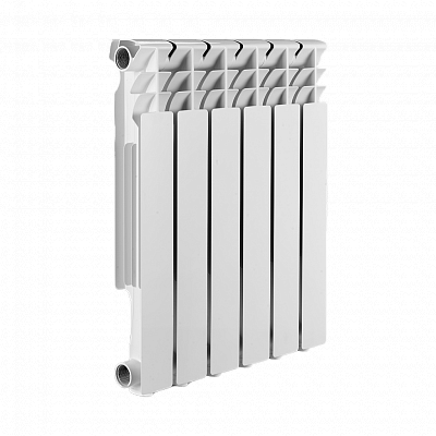 Алюминиевый секционный радиатор отопления SMART Install Easy One 500 / 4 секции Алюминиевый секционный радиатор отопления SMART Install Easy One 500 / 4 секции