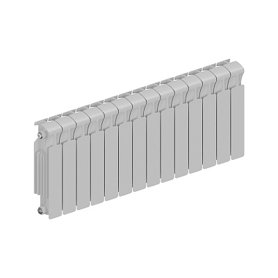 Биметаллический секционный радиатор отопления Rifar Monolit 350 / 13 секций Биметаллический секционный радиатор отопления Rifar Monolit 350 / 13 секций