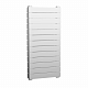 Стальной трубчатый радиатор отопления КЗТО Соло Г 2, двухтрубный, 300 17 секций
