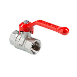 Кран шаровый VALTEC СТАНДАРТ, никель, длинная рукоятка 1/2, вн.-вн. PN40 (ГОСТ) (VT.120.N.04)