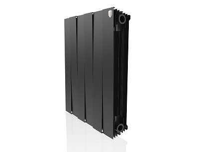 Биметаллический секционный радиатор отопления Royal Thermo PianoForte Noir Sable 500 / 6 секций Биметаллический секционный радиатор отопления Royal Thermo PianoForte Noir Sable 500 / 6 секций