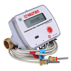 Теплосчётчик ультразвуковой VALTEC TCY-15.15.0.0.00.G, без интерфейса, 1,5 м3/час (на подающий тр.)
