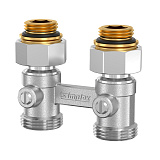 Узел нижнего подключения Flamco Standart line, прямой, 1/2х3/4