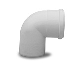 Отвод Baxi полипропиленовый 87 , диам. 80 мм, HT(арт. KHG71405921)