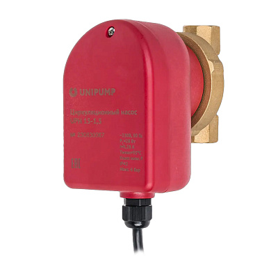Насос циркуляционный UNIPUMP UPH 15-1.5 (ГВС) Насос циркуляционный UNIPUMP UPH 15-1.5 (ГВС)