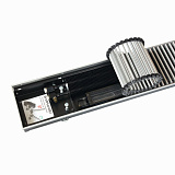 Внутрипольный конвектор с вентилятором KVZ Vent 360-140-2400-3V