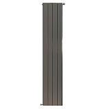 Алюминиевый секционный радиатор отопления Stout Sebino 2000 / 4 секции (серый)