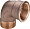 Отвод Viega 90 бронза Rp-резьба 3092 1 1/4 x 1 1/4 264109