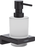 Дозатор для жидкого мыла Hansgrohe AddStoris матовый черный 41745670