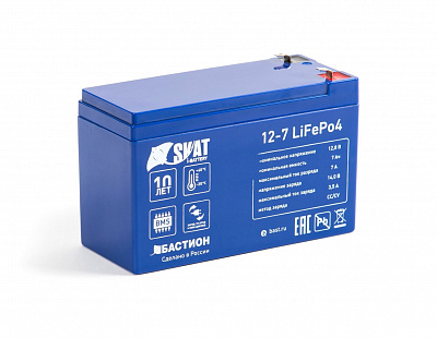 Li-ion аккумулятор Бастион Skat i-Battery 12-7 LiFePo4 Li-ion аккумулятор Бастион Skat i-Battery 12-7 LiFePo4