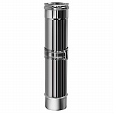 Труба телескопическая Вулкан VHR d104, L = 250 мм, AISI 304 (зеркальная)