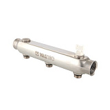 Коллектор VALTEC из нержавеющей стали, с межосевое 100 мм, 1 1/2 x 6 вых. 3/4 нар.