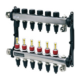 Коллектор TECE TECEfloor для поверхностного отопления 1 x 16 push-fit, 7 контуров