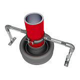 Одинарный фиксатор Thermaflex FV-RCLAMP140