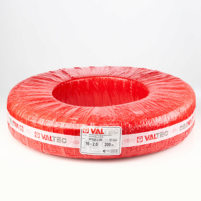 Труба (PEX-EVOH) полимерная PEX VALTEC c антидиффузионным слоем EVOH 16x2 мм, бухта 100 м, VP1620.3.100