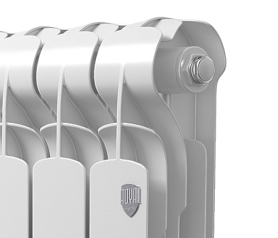 Алюминиевый секционный радиатор отопления Royal Thermo Indigo 2.0 500 / 8 секций
