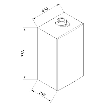 Настенный газовый конденсационный котел отопления Baxi LUNA Platinum+ 33 GA