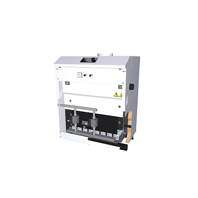 Напольный газовый энергозависимый котел отопления Titan Z85M