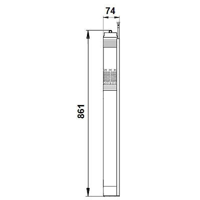 Скважинный насос Grundfos SQ 3-80