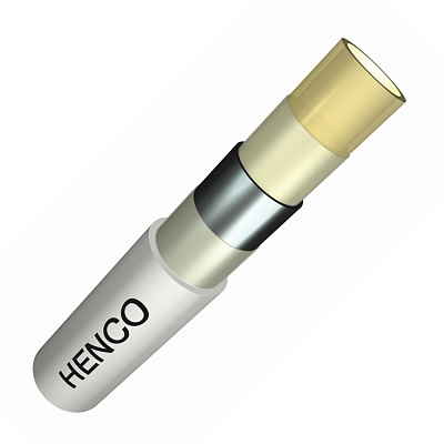 Труба металлопластиковая Henco RIXc PEXc-AL-PEXc, 26х3