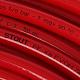 Труба (PE-XA) из сшитого полиэтилена с кислородным слоем Stout красная 16x2,0, бухта 100 м