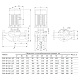 Насос циркуляционный UNIPUMP SVH 40-16-1,1/2